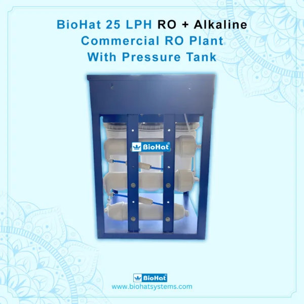 BioHat 25 LPH Alkaline Water Purifier with Storage Tank