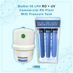 50 LPH Commercial RO + UV Water Purifier with Storage Tank