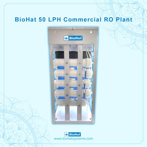 BioHat 50 LPH Commercial RO Plant BS