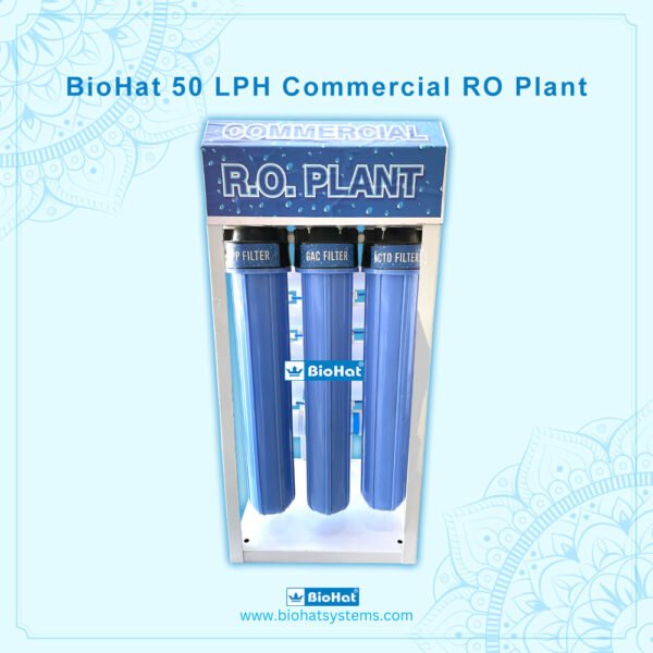 BioHat 50 LPH Commercial RO Plant