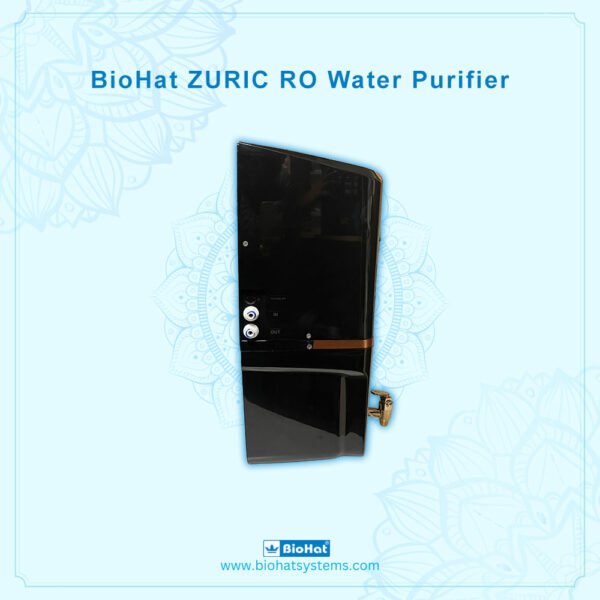 BioHat ZURIC RO Water Purifier-Black