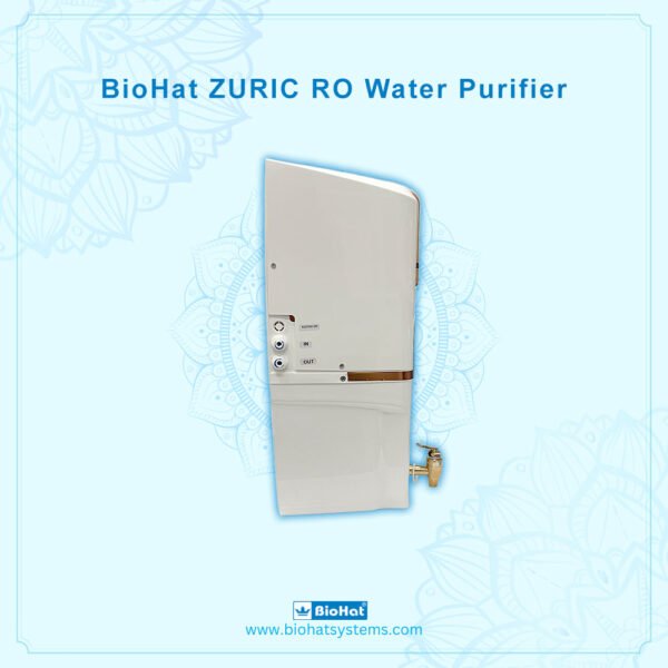 BioHat ZURIC RO Water Purifier-White