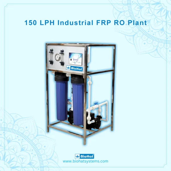 150 LPH Industrial RO Plant for Business