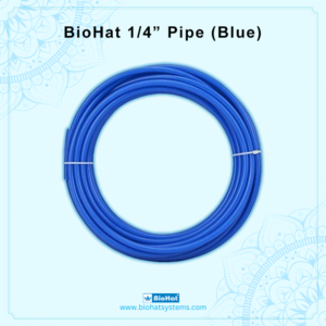 BioHat RO System 10 Meter 1/4″ RO Water Purifier Pipe/Tube (Blue) | Suitable For all Brands And all Types Of Water Purifiers