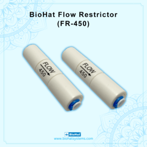 BioHat Plastic Flow Restrictor FR-450 for RO Water Purifier | Water Flow Restrictor | After Membrane Filter | Original Shitong Flow Restrictor (2 Piece FR-450)