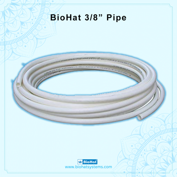 BioHat 3/8 Inch Blue Pipe