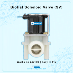 Best Solenoid Valve for 50 LPH RO | SV for 25 & 50 LPH RO Purifier | Solenoid Valve 24V DC | Made with 100% Copper | Solenoid Valve Water Flow Control for All Types of Commercial RO Water Purifiers