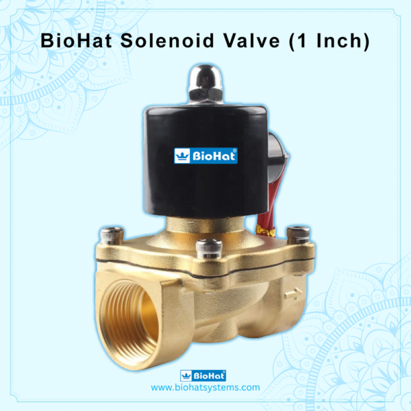 1 Inch Solenoid Valve Brass for RO Plants